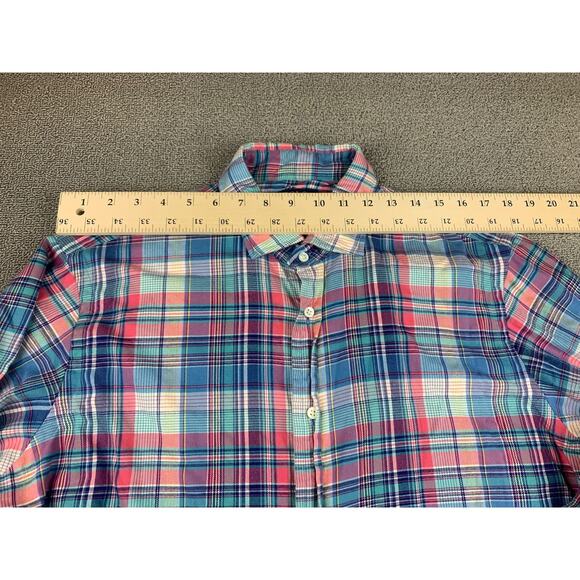 Polo Ralph Lauren Men Large Red Multi Color Plaid Cotton Flannel - Picture 5 of 9